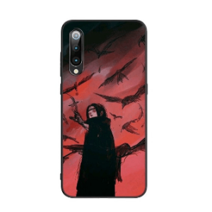 Naruto iPhone shell Itachi illusion (Tempered glass) IS0601